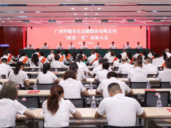 华锡有色召开“两优一先”表彰大会并开展深入贯彻中央八项规定精神学习教育暨廉政党课